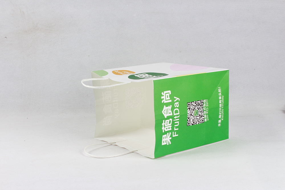 水果清新型打包牛皮紙袋定制 水果清新型打包牛皮紙袋定制