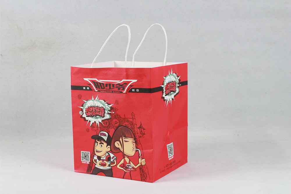 邢少爺動漫特色打包牛皮紙袋定制 邢少爺動漫特色打包牛皮紙袋定制