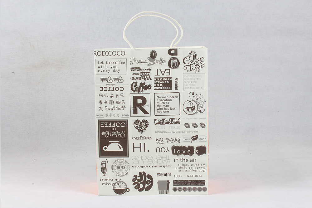 羅帝可可特色打包牛皮紙袋定制 羅帝可可特色打包牛皮紙袋定制