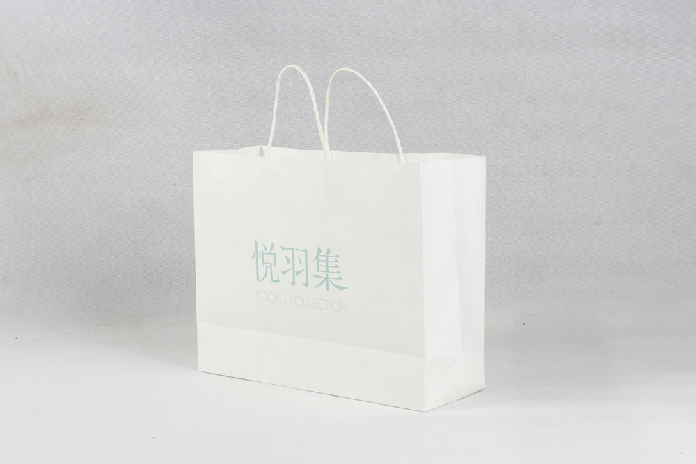 悅羽集簡(jiǎn)約購物牛皮紙袋