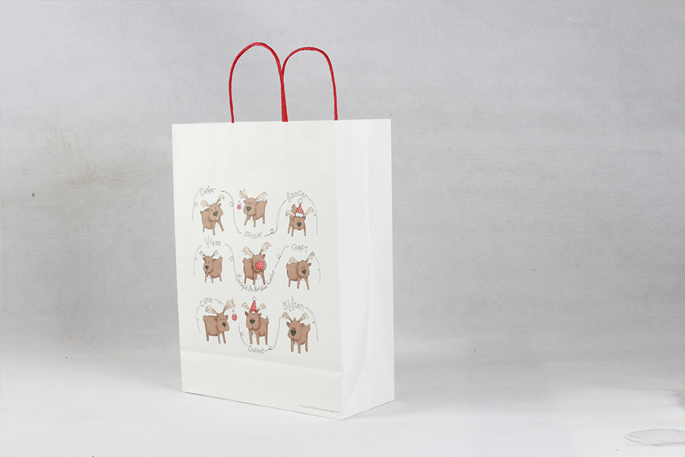 卡通小鹿牛皮紙袋 卡通小鹿牛皮紙袋