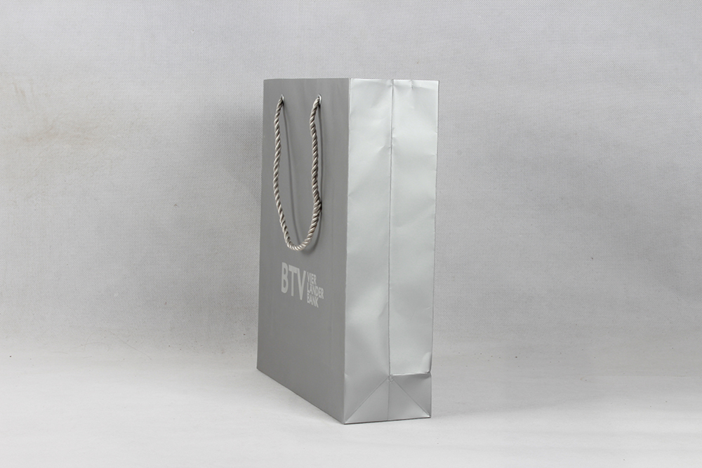 高檔商務型銅版紙袋 BTV 高檔商務型銅版紙袋 BTV