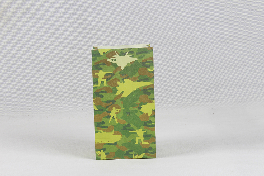 個性迷彩牛皮紙袋 個性迷彩牛皮紙袋