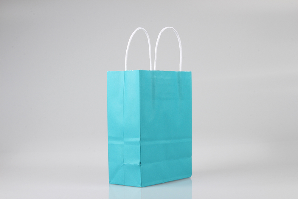 中號時尚白牛皮紙袋 中號時尚白牛皮紙袋