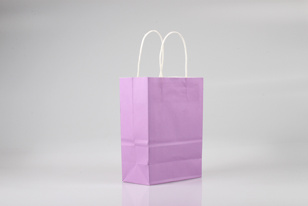 中號時尚白牛皮紙袋 中號時尚白牛皮紙袋